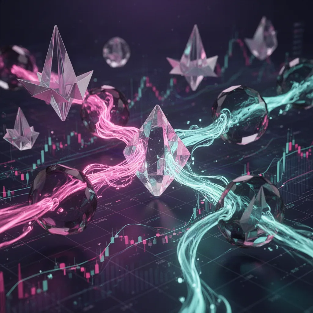 Liquidity pool overview with fee tiers, deposited pairs and yield figures